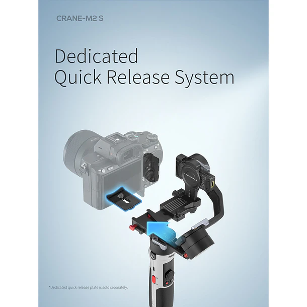 Zhiyun Crane M2S Estabilizador Para Cámaras Hasta 1 Kg 10