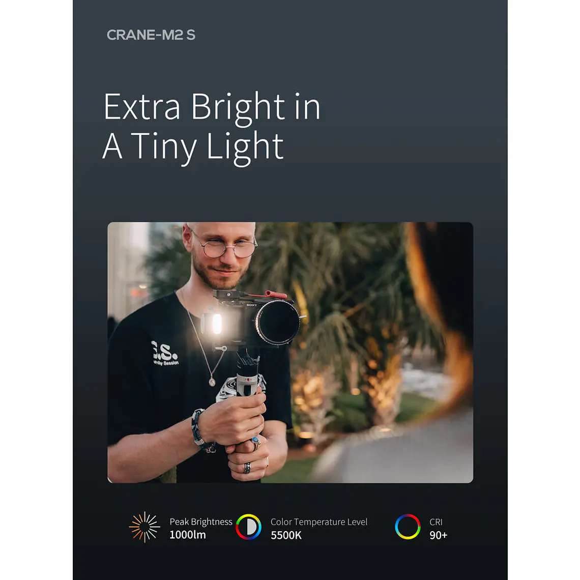 Zhiyun Crane M2S Combo Estabilizador Para Cámaras Hasta 1 Kg COMBO Kit 3