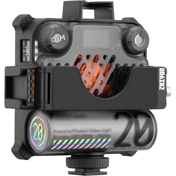 Zhiyun Fiveray M20 Luz Led Compacta Para Video Bicolor 5
