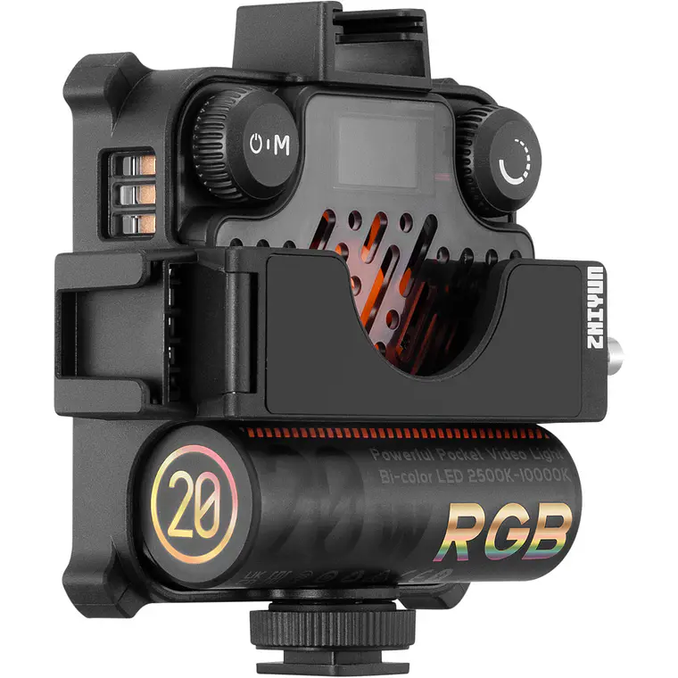 Zhiyun Fiveray M20C Combo Luz Led Compacta Para Video RGB COMBO Kit 5