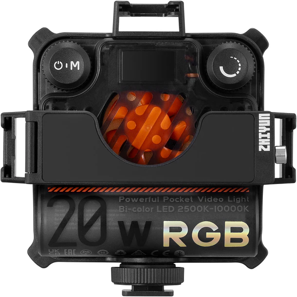 Zhiyun Fiveray M20C Combo Luz Led Compacta Para Video RGB COMBO Kit 7