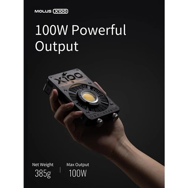 Zhiyun Molus X100 Pro Luz Led Bicolor PRO Kit 14