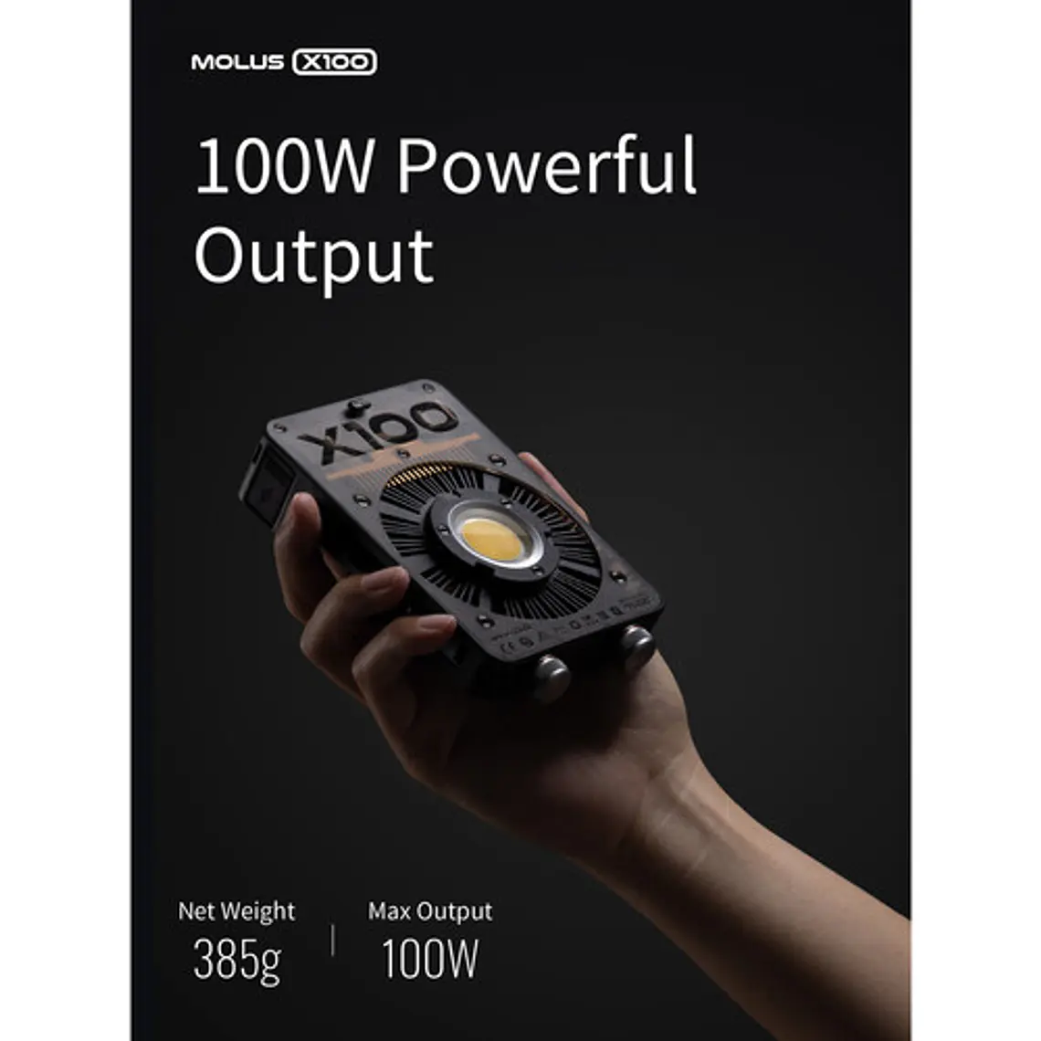 Zhiyun Molus X100 Pro Luz Led Bicolor PRO Kit 14