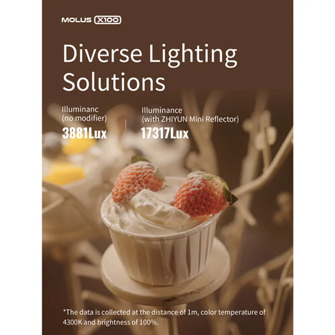 Zhiyun Molus X100 Pro Luz Led Bicolor PRO Kit 7