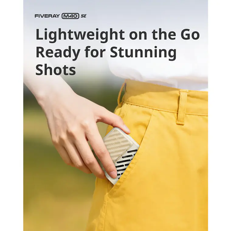 Zhiyun Fiveray M40 SE Combo Luz LED Bi-Color COMBO Kit 19