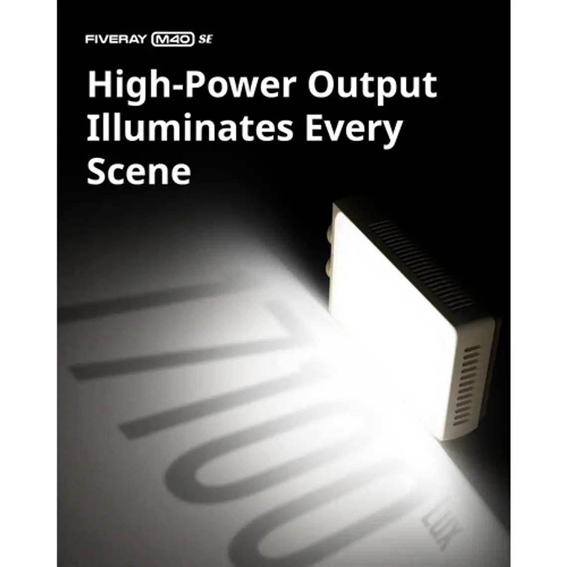 Zhiyun Fiveray M40 SE Combo Luz LED Bi-Color COMBO Kit 20