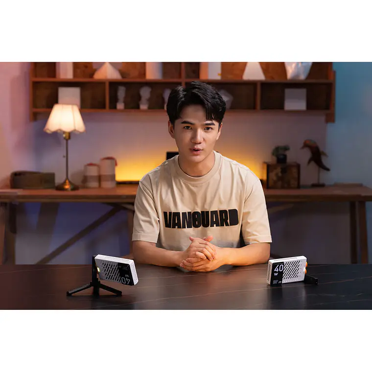 Zhiyun FIVERAY M40 de 40 W Luz LED Bi-Color de bolsillo de gran potencia 12