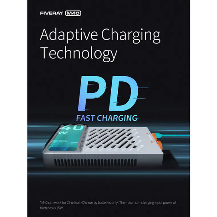 Zhiyun FIVERAY M40 de 40 W Luz LED Bi-Color de bolsillo de gran potencia 16