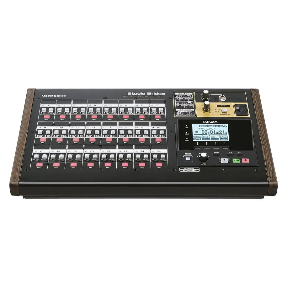 Tascam Studio Bridge - Grabador e Interfaz de audio de 24 canales 5