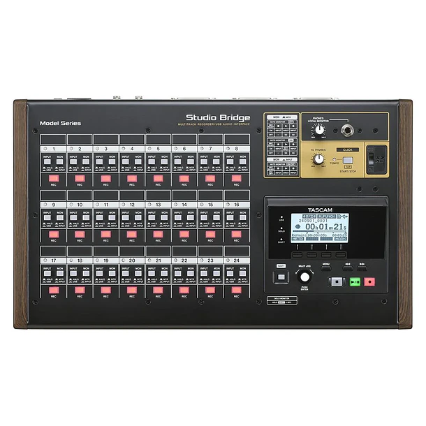 Tascam Studio Bridge - Grabador e Interfaz de audio de 24 canales 6
