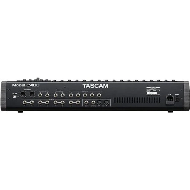 Tascam Model 2400 - Consola de grabación analógica de 24 pistas con interfaz de audio 5