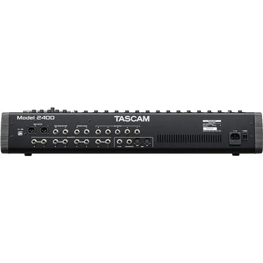 Tascam Model 2400 - Consola de grabación analógica de 24 pistas con interfaz de audio 5