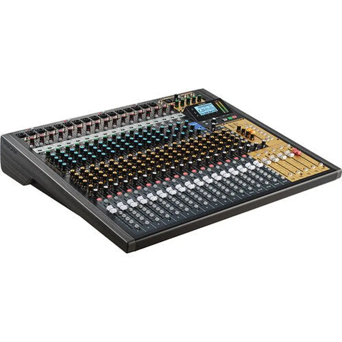Tascam Model 2400 - Consola de grabación analógica de 24 pistas con interfaz de audio 4