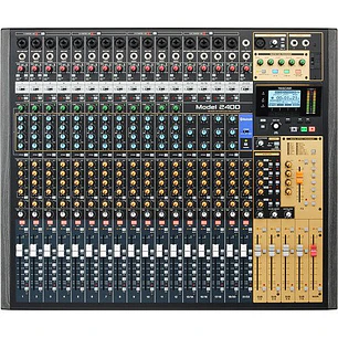 Tascam Model 2400 - Consola de grabación analógica de 24 pistas con interfaz de audio