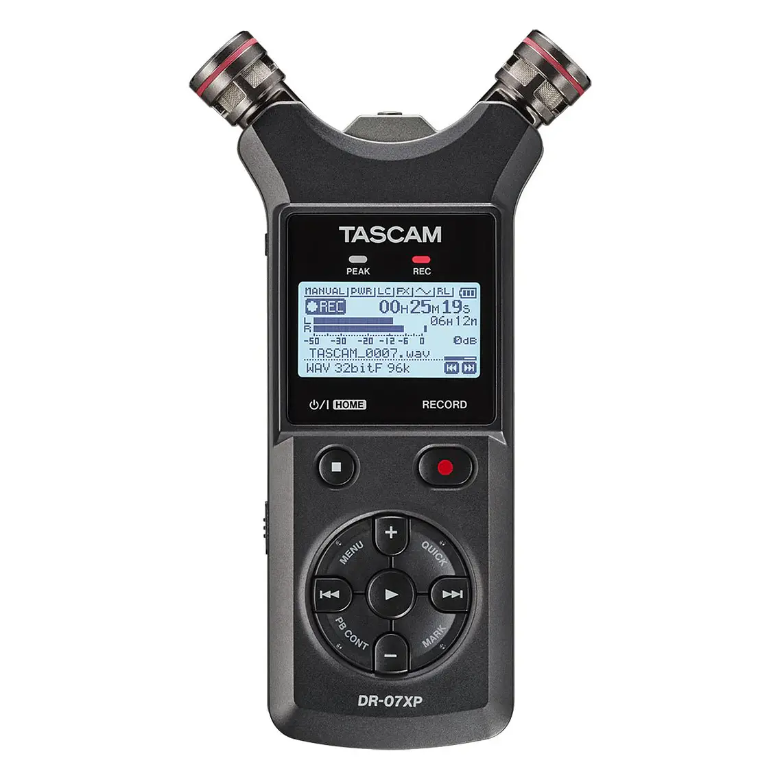Tascam DR-07XP - Grabadora portátil de 2 canales 1