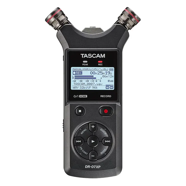 Tascam DR-07XP - Grabadora portátil de 2 canales 1