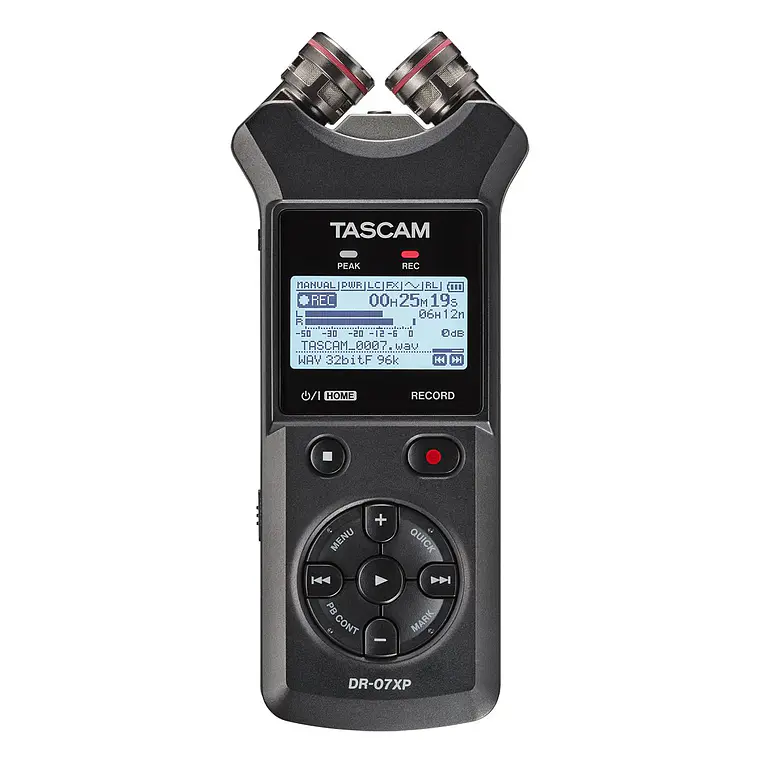 Tascam DR-07XP - Grabadora portátil de 2 canales 2