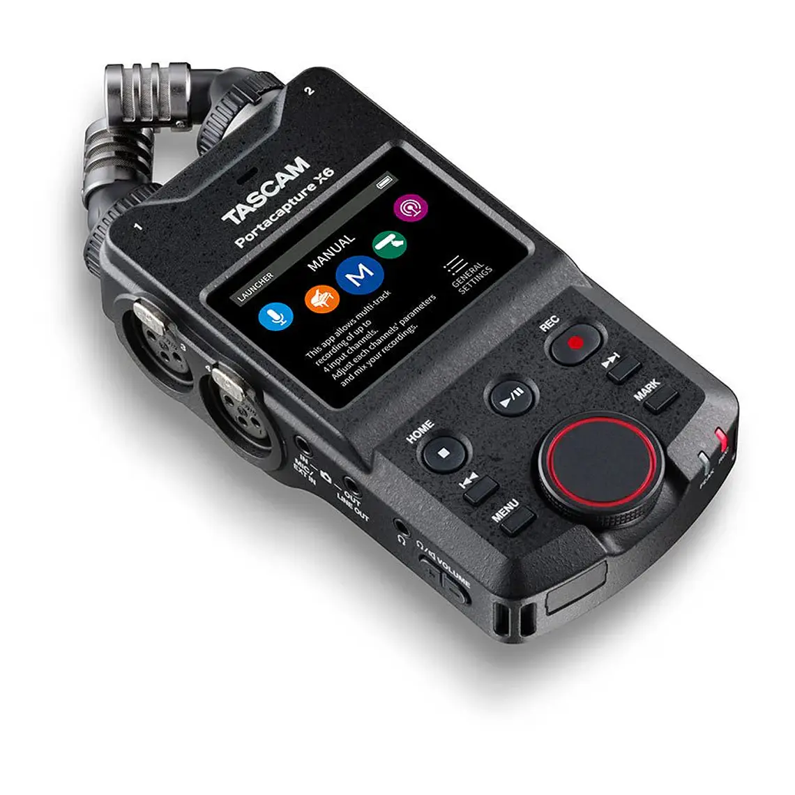 Tascam Portacapture X6 - Grabador de terreno multipista de 32 bits y 6 canales 3