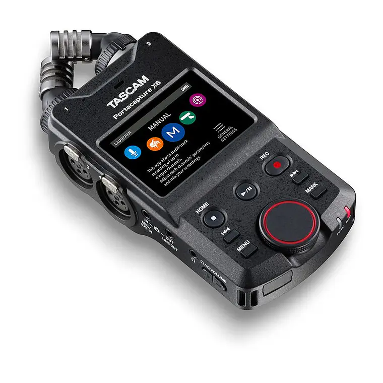 Tascam Portacapture X6 - Grabador de terreno multipista de 32 bits y 6 canales 3