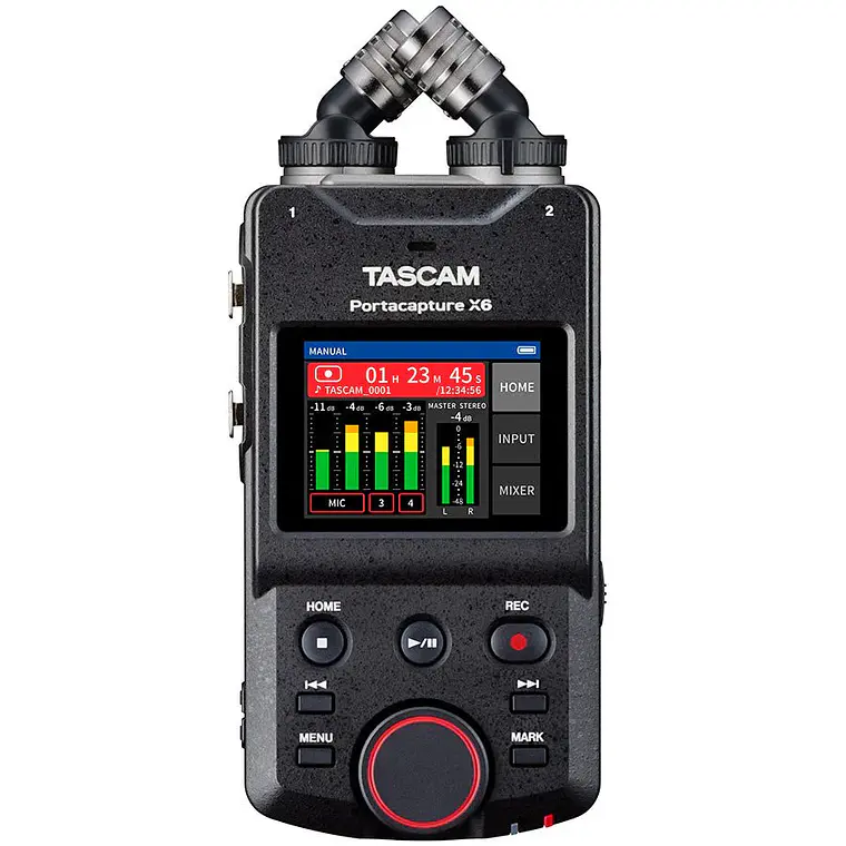 Tascam Portacapture X6 - Grabador de terreno multipista de 32 bits y 6 canales 2