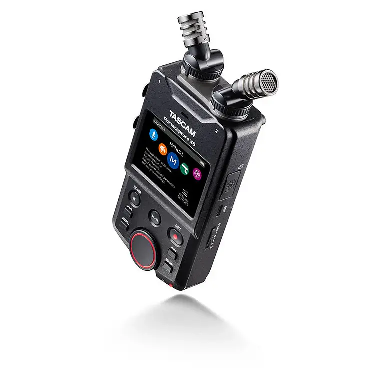Tascam Portacapture X6 - Grabador de terreno multipista de 32 bits y 6 canales 11