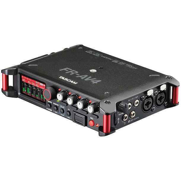 Tascam FR-AV4 - Grabador de campo de 4 canales y 32 bits flotantes 9