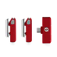Rode Wireless Micro Red - Micrófono Inalámbrico portátil USB-C, color Rojo - Miniatura 2