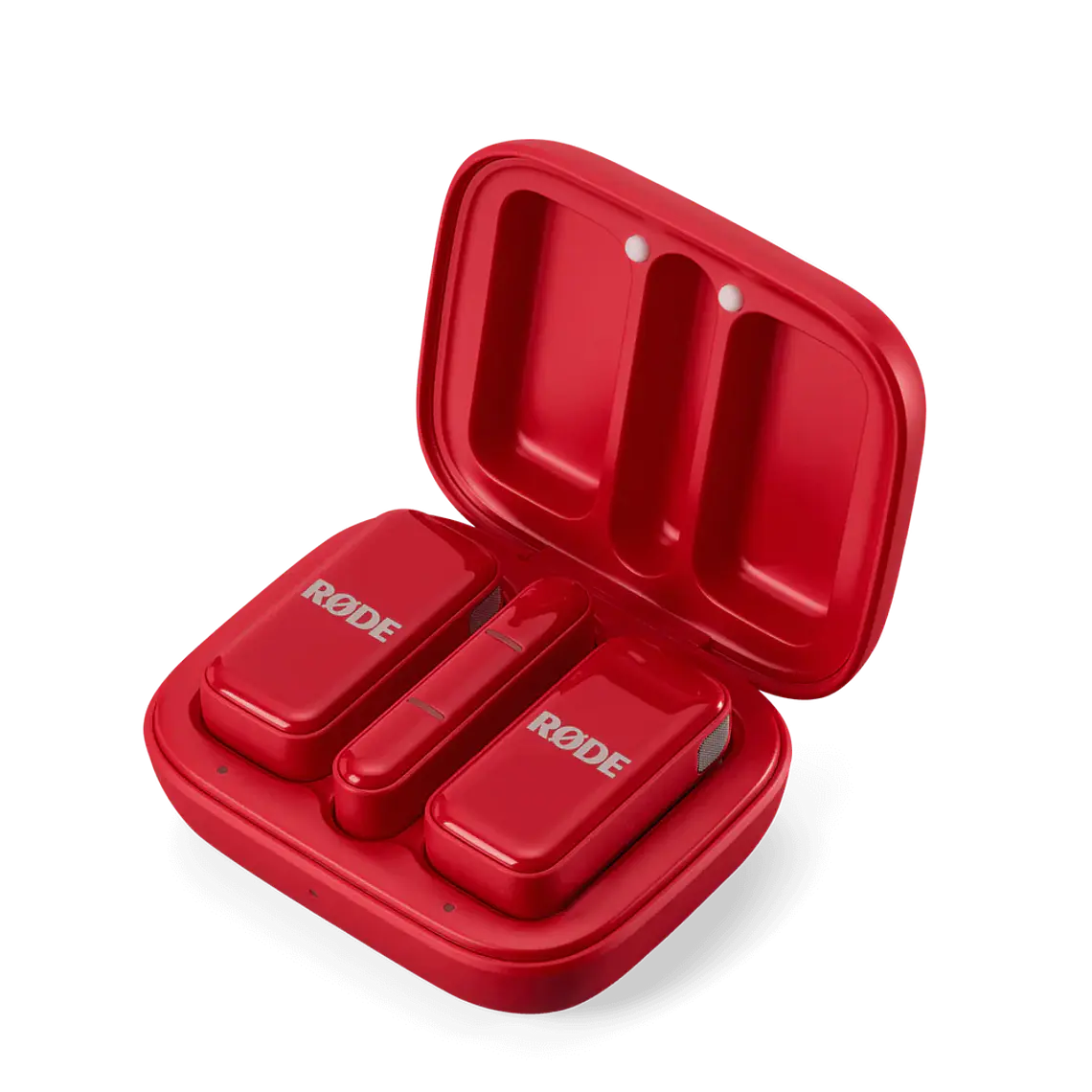 Rode Wireless Micro Red - Micrófono Inalámbrico portátil USB-C, color Rojo 1