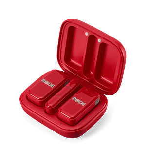 Rode Wireless Micro Red - Micrófono Inalámbrico portátil USB-C, color Rojo