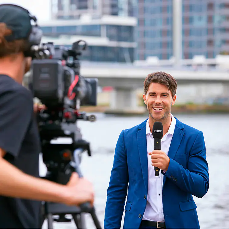 Rode Interview Pro - Micrófono inalámbrico para Wireless Go y Pro 7