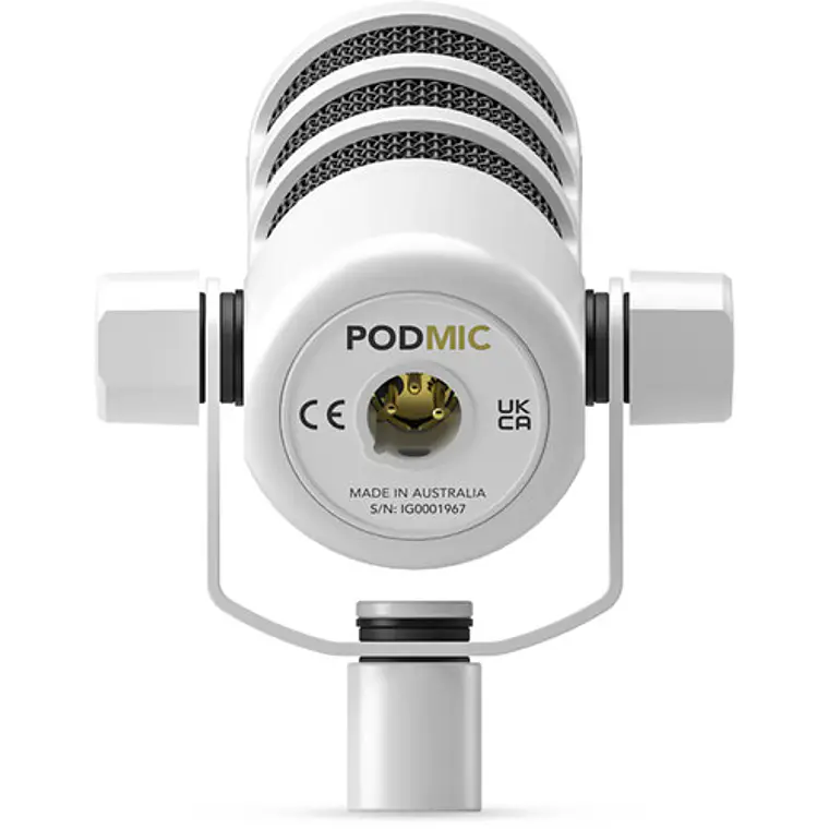Rode PodMic White - Micrófono dinámico para Podcast color Blanco 2