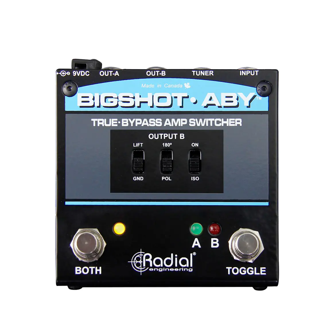 Radial Bigshot ABY - Switch de Amplificadores True Bypass 1