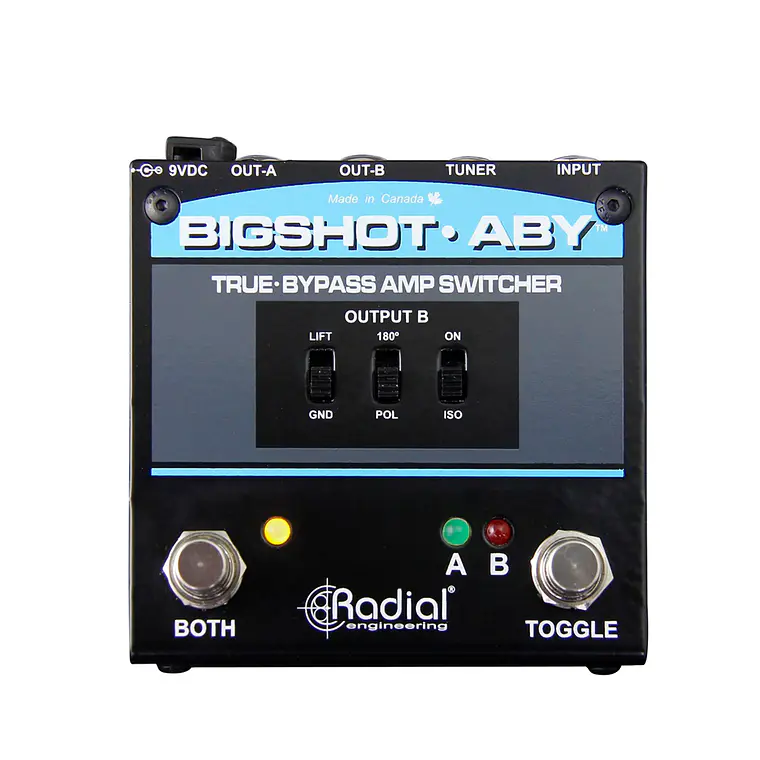 Radial Bigshot ABY - Switch de Amplificadores True Bypass 1