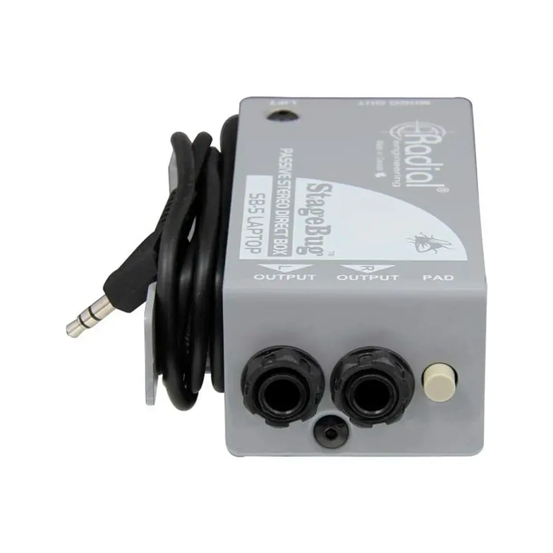 Radial SB5 - Caja directa stereo para laptop 2