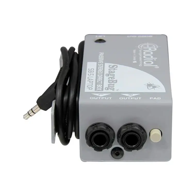 Radial SB5 - Caja directa stereo para laptop 2