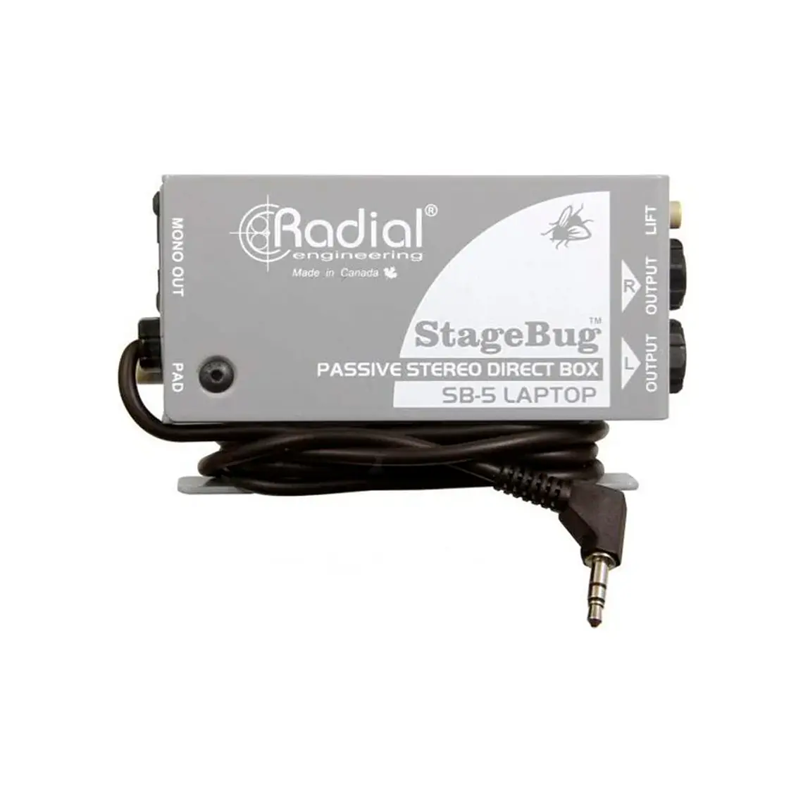 Radial SB5 - Caja directa stereo para laptop 1