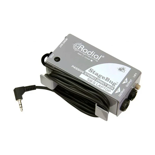 Radial SB5 - Caja directa stereo para laptop 3