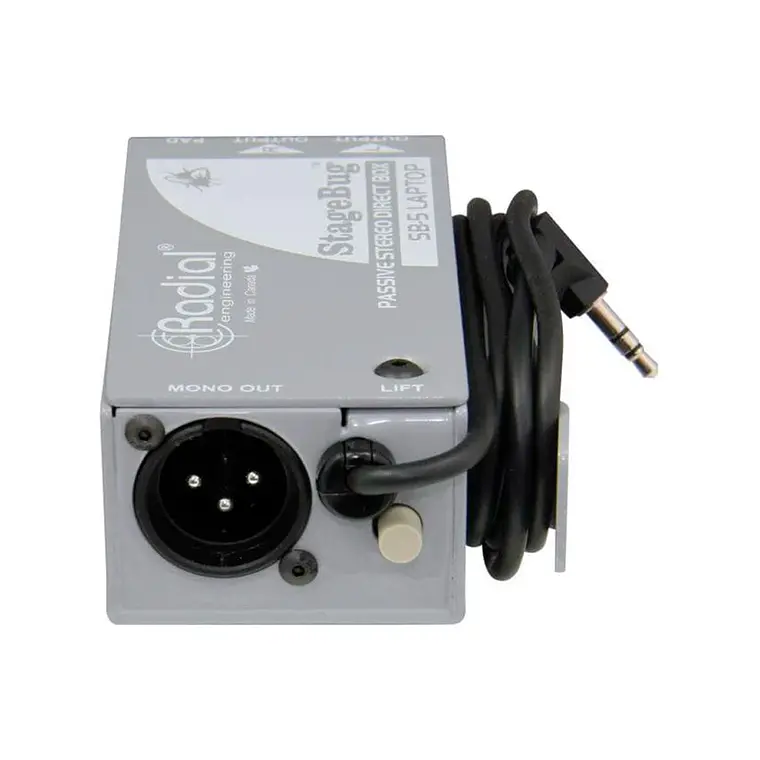 Radial SB5 - Caja directa stereo para laptop 4