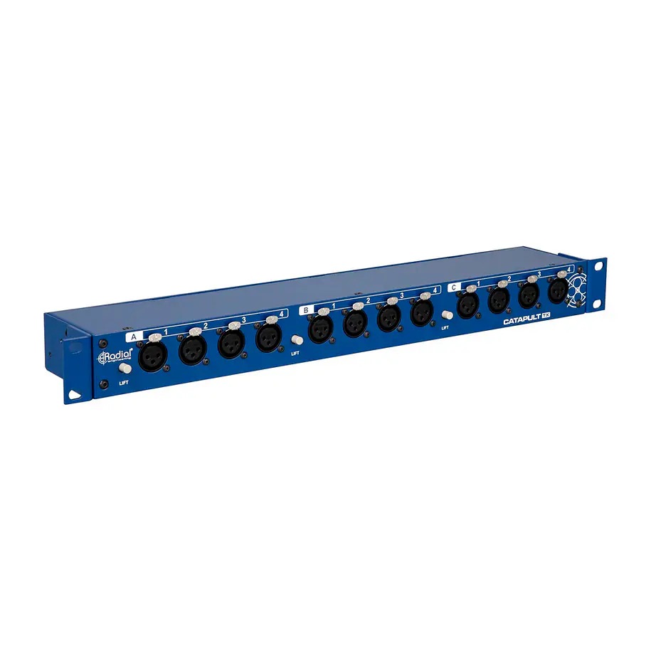Radial Catapult Rack TX - Multipar Cat5 de 12 canales 1