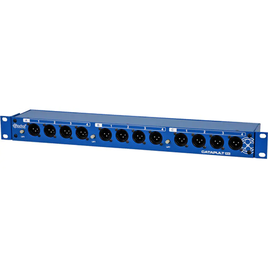 Radial Catapult Rack RX - Multipar Cat5 de 12 canales 4