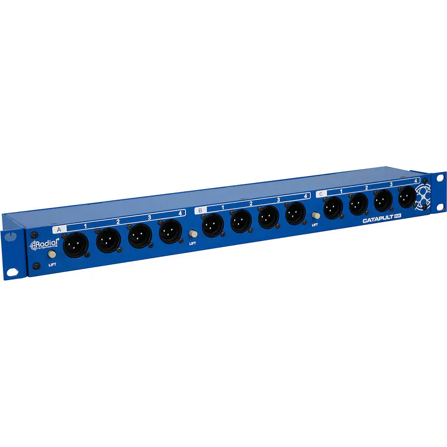 Radial Catapult Rack RX - Multipar Cat5 de 12 canales 1