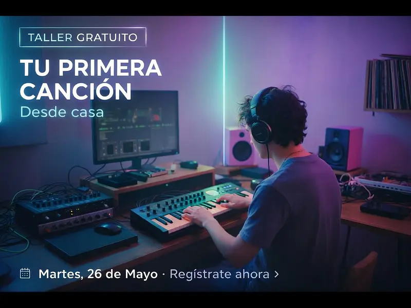 Taller Gratuito: Tu Primera Canción desde Casa