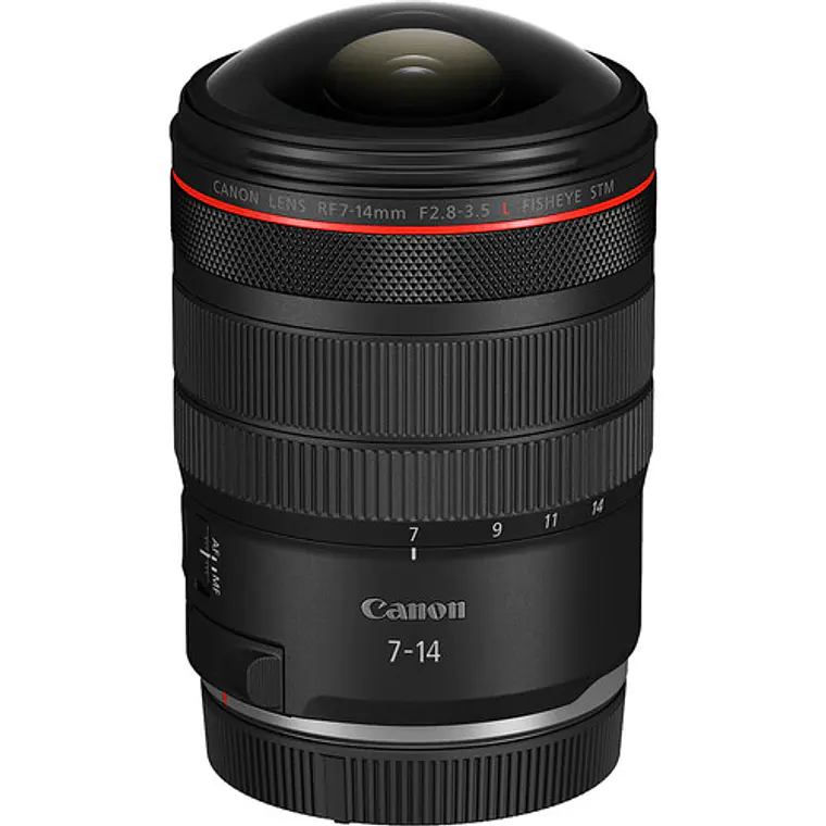 Canon  RF 7-14MM f/2.8-3.5L Lente Ojo de Pez Zoom Montura RF Full-Frame 1