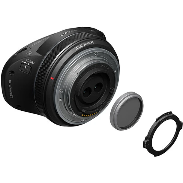 Canon  RF-S 3.9MM f/3.5 STM Lente Dual Para VR  Ojo de Pez APS-C Montura RF 5