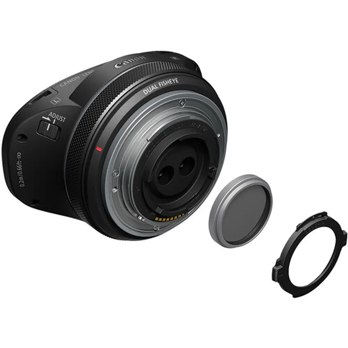 Canon  RF-S 3.9MM f/3.5 STM Lente Dual Para VR  Ojo de Pez APS-C Montura RF 5