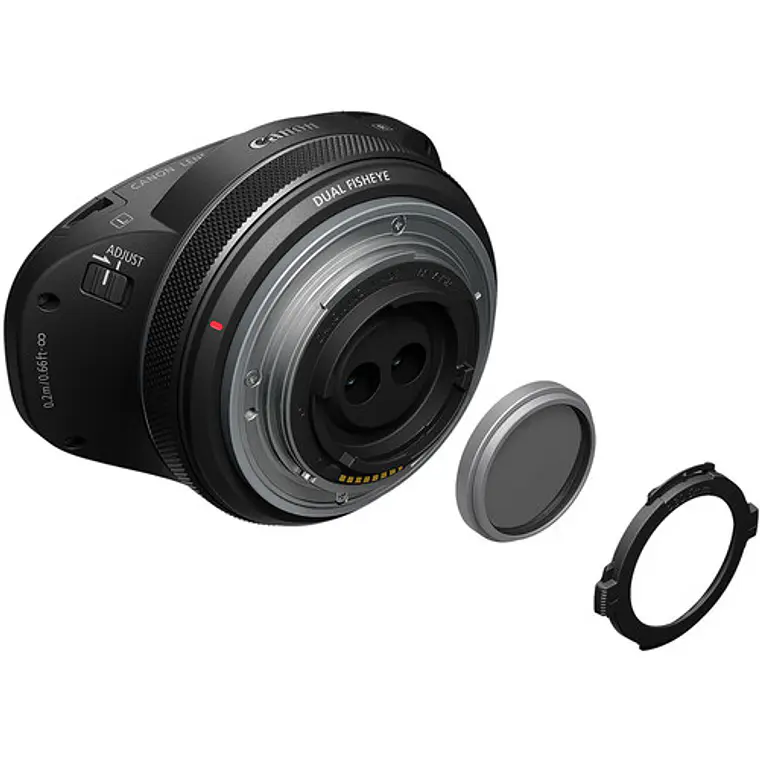Canon  RF-S 3.9MM f/3.5 STM Lente Dual Para VR  Ojo de Pez APS-C Montura RF 5