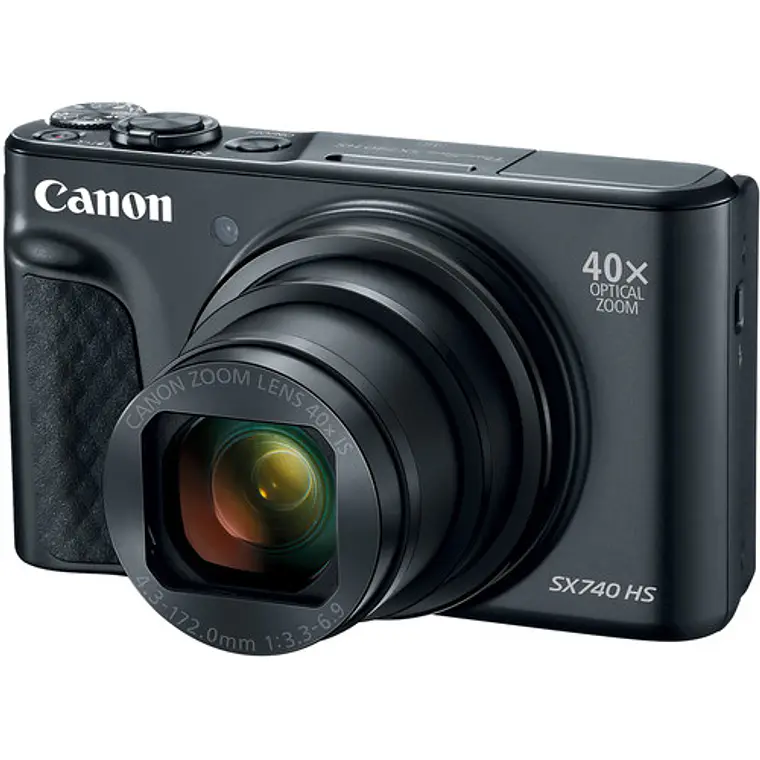 Canon PowerShot SX740 HS Cámara Digital Compacta (Negra) 1