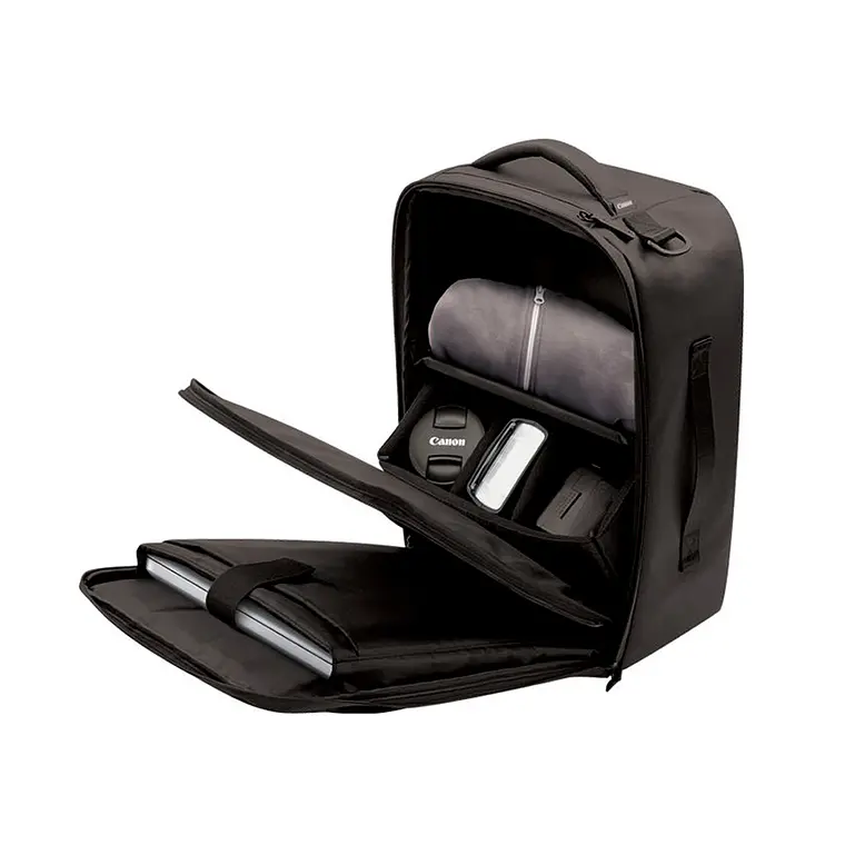 Canon CCB-BP4 Mochila Para Cámara + Par de Lentes y Accesorios 3