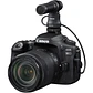 Canon DM-E100 Micrófono Direccional Para Cámaras Conector 3.5mm TRS - Miniatura 5