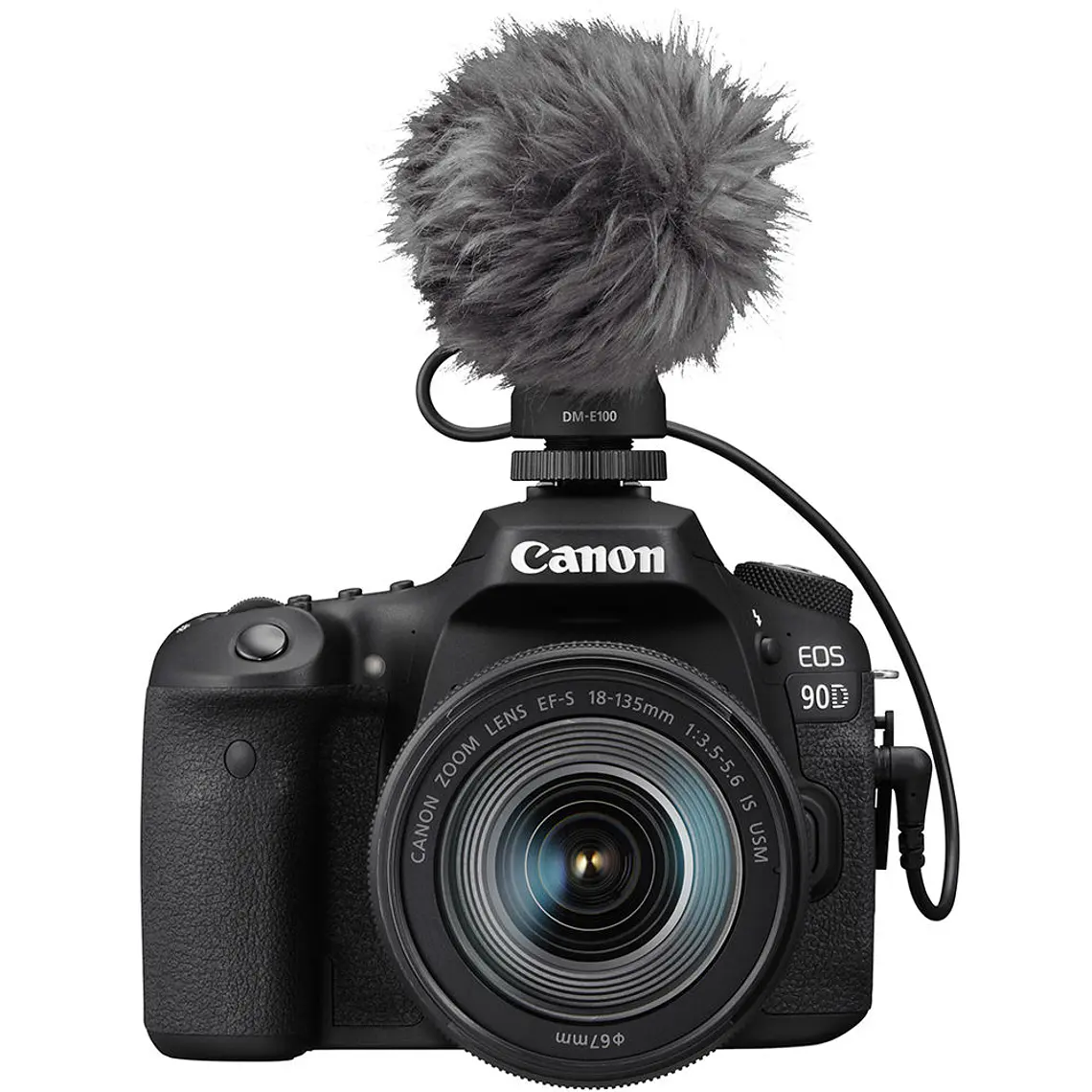 Canon DM-E100 Micrófono Direccional Para Cámaras Conector 3.5mm TRS 6